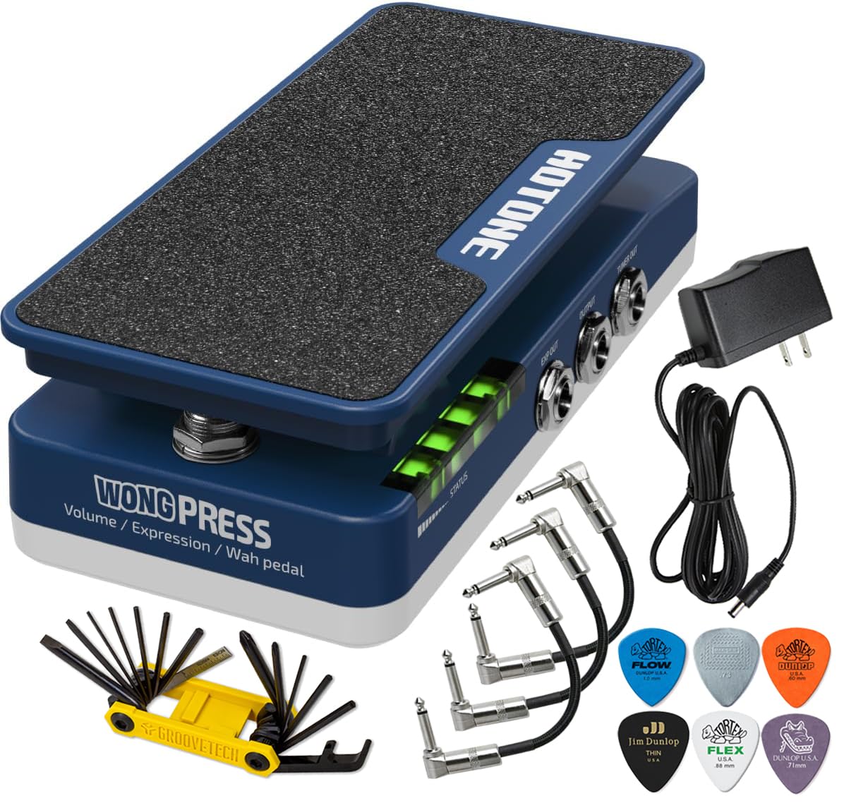 Amazon.com: HOTONE Cory Wong SP-21 Signature Press Pedal 4 in 1